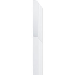 Ekena Millwork - PML04X05BR - Endurathane Bradford Smooth Panel Moulding Corner, 4 1/8"H x 4 1/8"W x (matches moulding PML01X01BR), Factory Primed