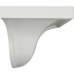 Ekena Millwork - MOC09X06 - Endurathane Traditional Outside Corner, 8 5/8"P x 5 7/8"H, Factory Primed