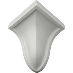 Ekena Millwork - MOC09X06 - Endurathane Traditional Outside Corner, 8 5/8"P x 5 7/8"H, Factory Primed