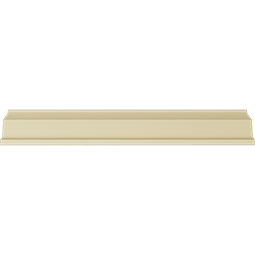 Ekena Millwork - MLD05X03X06SC - Endurathane Scott Crown Moulding, 5"H x 3 7/8"P x 6 1/2"F x 94 3/8"L, (2 3/8" Repeat), Factory Primed