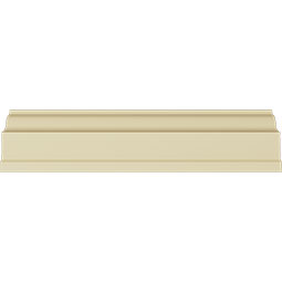 Ekena Millwork - MLD04X02X04RB - Endurathane Robin Crown Moulding, 4 1/8"H x 2 3/8"P x 4 7/8"F x 94 1/2"L, (2 3/4" Repeat), Factory Primed