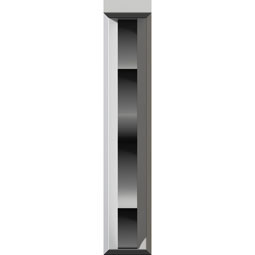 Ekena Millwork - BKT03X15X19TR - Endurathane Traditional Bracket, 2 5/8"W x 14 1/2"D x 14 3/8"H, Factory Primed