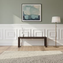 Ekena Millwork - WPKUDP - Ashford Square Double Panel Traditional Wainscot Paneling Kit