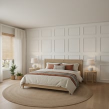 Ekena Millwork - WPKUFW - Ashford Square Panel Full Wall Wainscot Paneling Kit