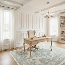 Ekena Millwork - WPKUST - Ashford Square Panel Stacked Wall Wainscot Paneling Kit