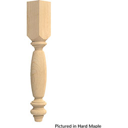 Brown Wood Products - BW01370210-1 - 5"W x 5"D x 35 1/4"H Sumter Island Column