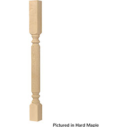 Brown Wood Products - BW01080210-1 - Classic Roman Cabinet Column