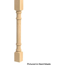 Brown Wood Products - BW01510202-1 - 3 1/2"W x 3 1/2"D x 34 1/2"H Aster Island Column