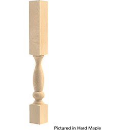 Brown Wood Products - BW01590210-1 - 3 3/4"W x 3 3/4"D x 34 1/2"H Buffet Column