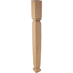Brown Wood Products - BW01040127-1 - English Estate Square Cabinet Column