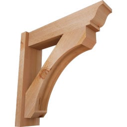 Ekena Millwork - OUTLEC01 - Legacy Traditional Style Rustic Timber Wood Outlooker