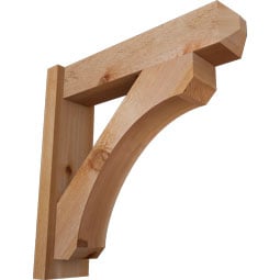 Ekena Millwork - OUTLEC04 - Legacy Craftsman Style Rustic Timber Wood Outlooker