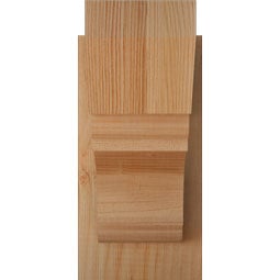 Ekena Millwork - OUTOLY06 - Rustic Wood Olympic Slat Style Wood Outlooker