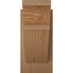 Ekena Millwork - OUTTRA01 - Rustic Wood Traditional Style Wood Outlooker