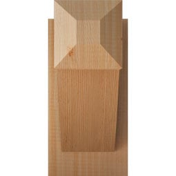 Ekena Millwork - OUTTRA04 - Rustic Wood Traditional Craftsman Style Wood Outlooker