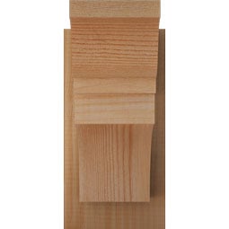Ekena Millwork - OUTWTL01 - Rustic Wood Westlake Traditional Style Wood Outlooker