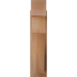 Ekena Millwork - OUTWTL05 - Westlake Block Style Rustic Timber Wood Outlooker