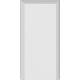 Ekena Millwork - PBPFOS05 - Standard Foster Plinth Block With Rounded Edge