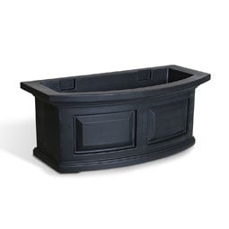 Mayne, Inc. - MP4829 - 24"W x 11 1/2"D x 10"H Nantucket Window Box with Installation Brackets