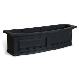 Mayne, Inc. - MP4830 - 36"W x 11 1/2"D x 10"H Nantucket Window Box with Installation Brackets