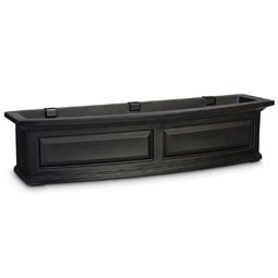 Mayne, Inc. - MP4831 - 48"W x 11 1/2"D x 10"H Nantucket Window Box with Installation Brackets