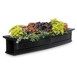 Mayne, Inc. - MP4832 - 60"W x 11 1/2"D x 10"H Nantucket Window Box with Installation Brackets