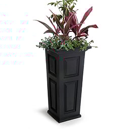 Mayne, Inc. - MP4833 - 15 1/2"W x 15 1/2"D x 32"H Nantucket Tall Floor Planter