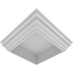 Ekena Millwork - NPC08X08P - Peaked Newel Post Cap for 8" Newel Post