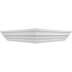 Ekena Millwork - NPC10X10P - Peaked Newel Post Cap for 10" Newel Post