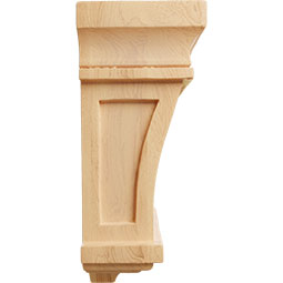 Ekena Millwork - COR05X03X07SF - AmeriCraft Santa Fe Corbel, 5"W x 3"D x 7"H