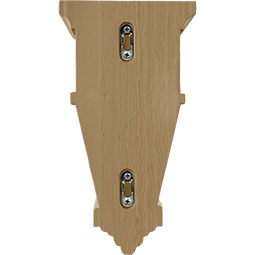 Ekena Millwork - COR06X04X11AP - AmeriCraft Alpine Corbel, 6"W x 4"D x 11"H
