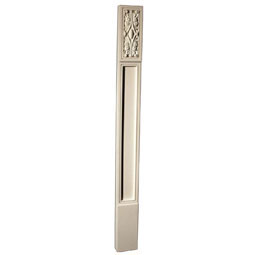 Pearlworks - COLM-131AR - Approx. 3-1/4"W x 1-1/4" Thick x  35-3/4" Tall. Montecito column with rosette. Rosette option required. ROST-358A or ROST-301C.