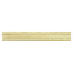 Pearlworks - MLD-163F - Approx. 1-1/2" x 3/4" x 10' shelf edge with 5/8" dado. (Price/Lineal Foot. 5 Foot Minimum)