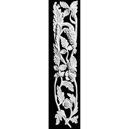 Pearlworks - OL-421DR-3 - Approx. 5" x 28" x 3/4" (Right side) Leaf & vine.