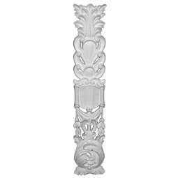 Pearlworks - OL-422D-2 - Approx. 5" x 27-1/4" x 3/4" Ribbon and leaf extension of set.