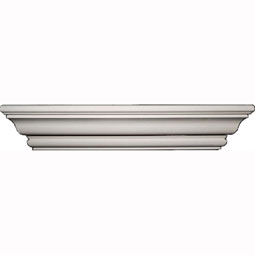 Pearlworks - SP-156B - Approx. 6-3/4" x 6-3/4" x 10' Exterior Crown. Optional 1" inserts available.