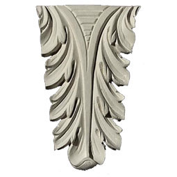 Pearlworks - SP-300AA - Approx. 2" x 3" x 1/2" Acanthus insert fits CAP-200AA & KS-130AA.