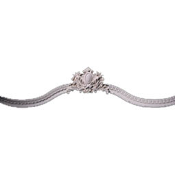 Pearlworks - VSCT-54 - Approx. 69-1/2" W x 17" x 2-3/4" H Shield center top panel for versailles collection.