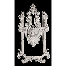 Pearlworks - VSS5 - Approx. 7-5/8" W x 14-1/4" H Shield and leaf element for versailles collection side panel.