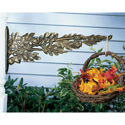 Whitehall Products LLC - WH30250 - 16"Length Oakleaf Nature Hook, French Bronze