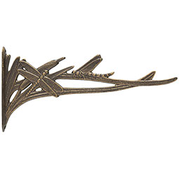 Whitehall Products LLC - WH30262 - 16"Length Dragonfly Nature Hook, French Bronze