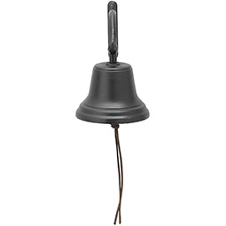 Whitehall Products LLC - WH00614 - 5" Diameter with 6" Bracket Medium Bell, Black