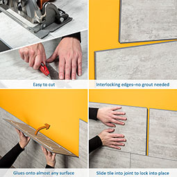 ACP - PSTSK - Palisade Tile Shower and Tub Surround Kit