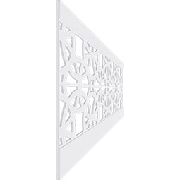 Ekena Millwork - WPKBNE - Brownsville PVC Wainscot Paneling Kit