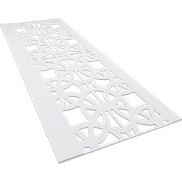 Ekena Millwork - WPKBNE - Brownsville PVC Wainscot Paneling Kit