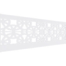 Ekena Millwork - WPKBNE - Brownsville PVC Wainscot Paneling Kit