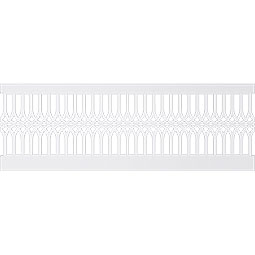 Ekena Millwork - WPKCRP - Cedar Park PVC Wainscot Paneling Kit