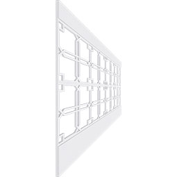 Ekena Millwork - WPKEWD - Englewood PVC Wainscot Paneling Kit