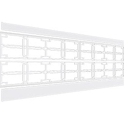 Ekena Millwork - WPKEWD - Englewood PVC Wainscot Paneling Kit
