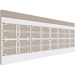 Ekena Millwork - WPKEWD - Englewood PVC Wainscot Paneling Kit